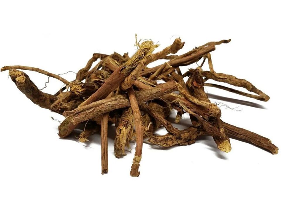 Liquorice root in Alcozar